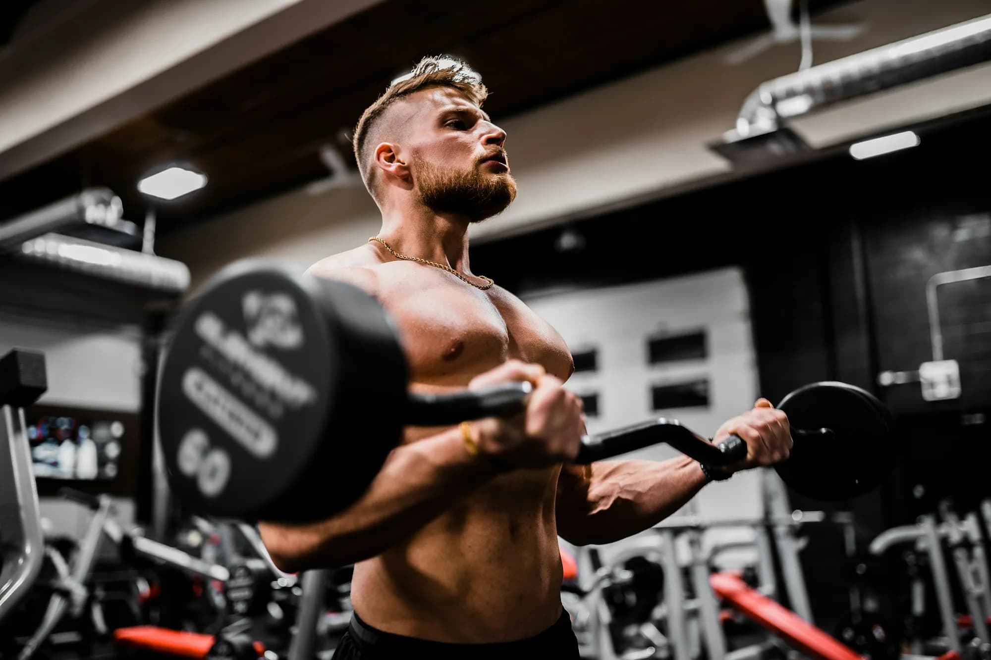 Power rack with loaded barbell — professional Brisbane gym install